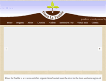 Tablet Screenshot of fincalapueblacr.com